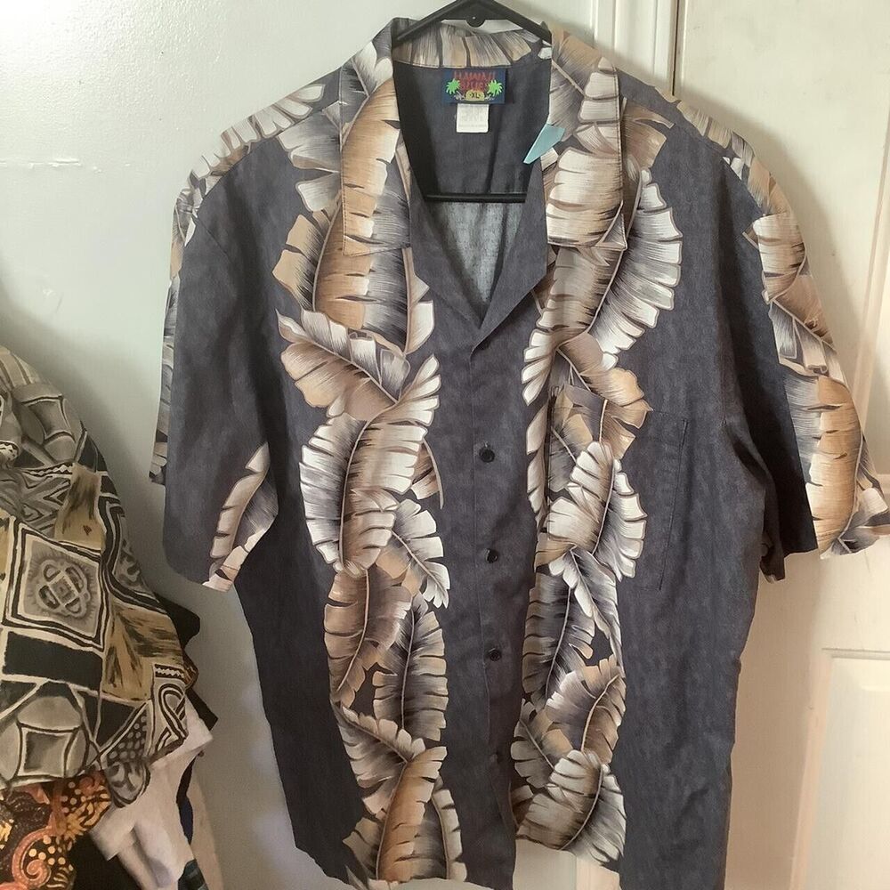 Hawaii blues authentic Hawaiian shirt souvenir size xl extra large made in USA u